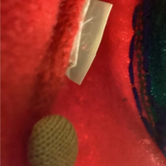 Vintage Vest Marisa Christina Red and Green Holiday - Picture 5 of 8